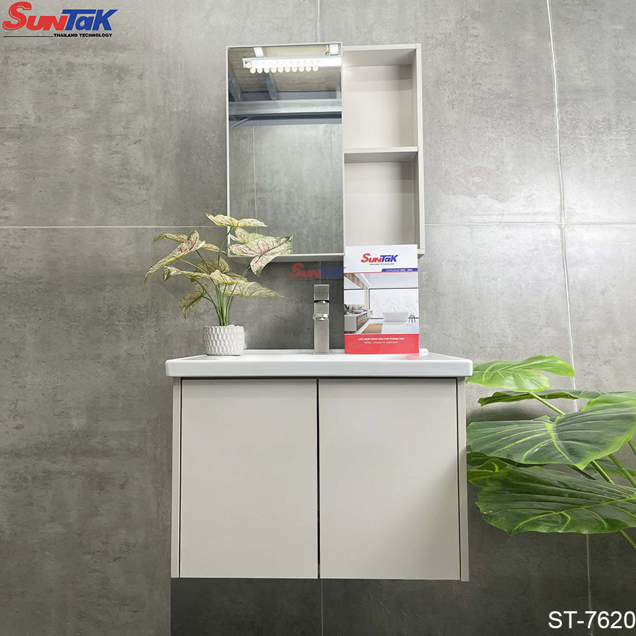 Tủ Lavabo Nhà Tắm Thông Minh Nhôm Cao Cấp