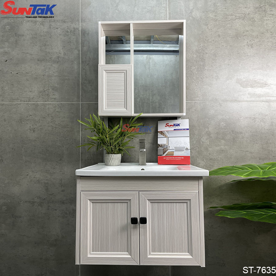 Tủ Lavabo Nhôm Nhà Tắm Hiện Đại