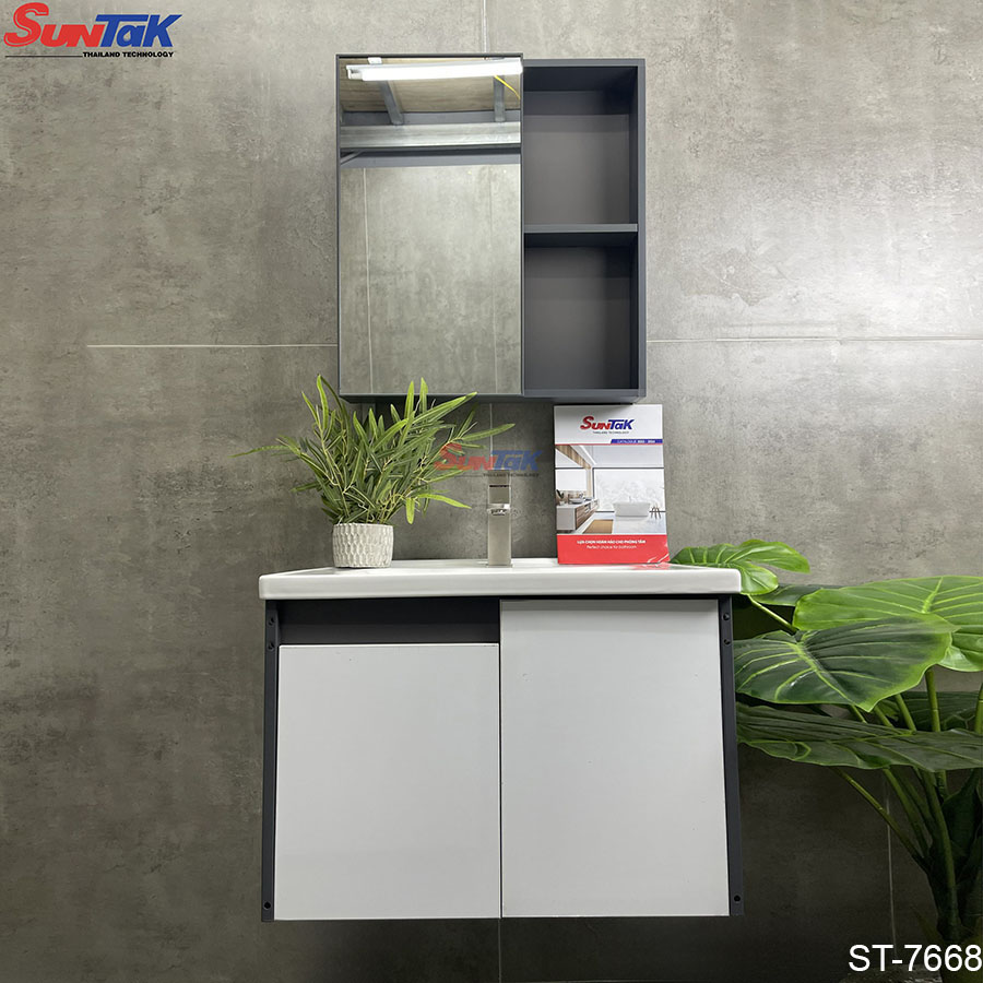 Tủ Lavabo Nhà Tắm Nhôm Aluminium Cao Cấp