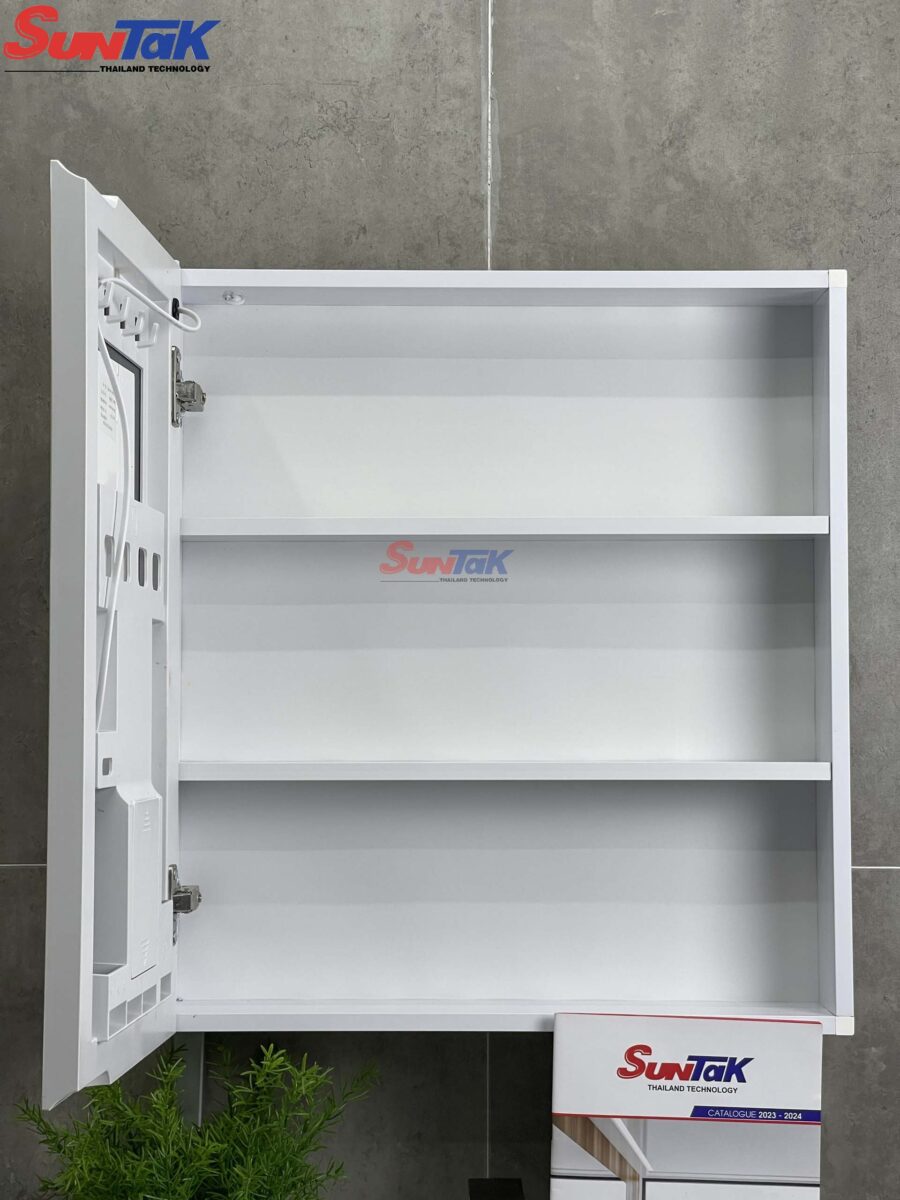 Tủ Lavabo Nhựa PVC Màu Trắng