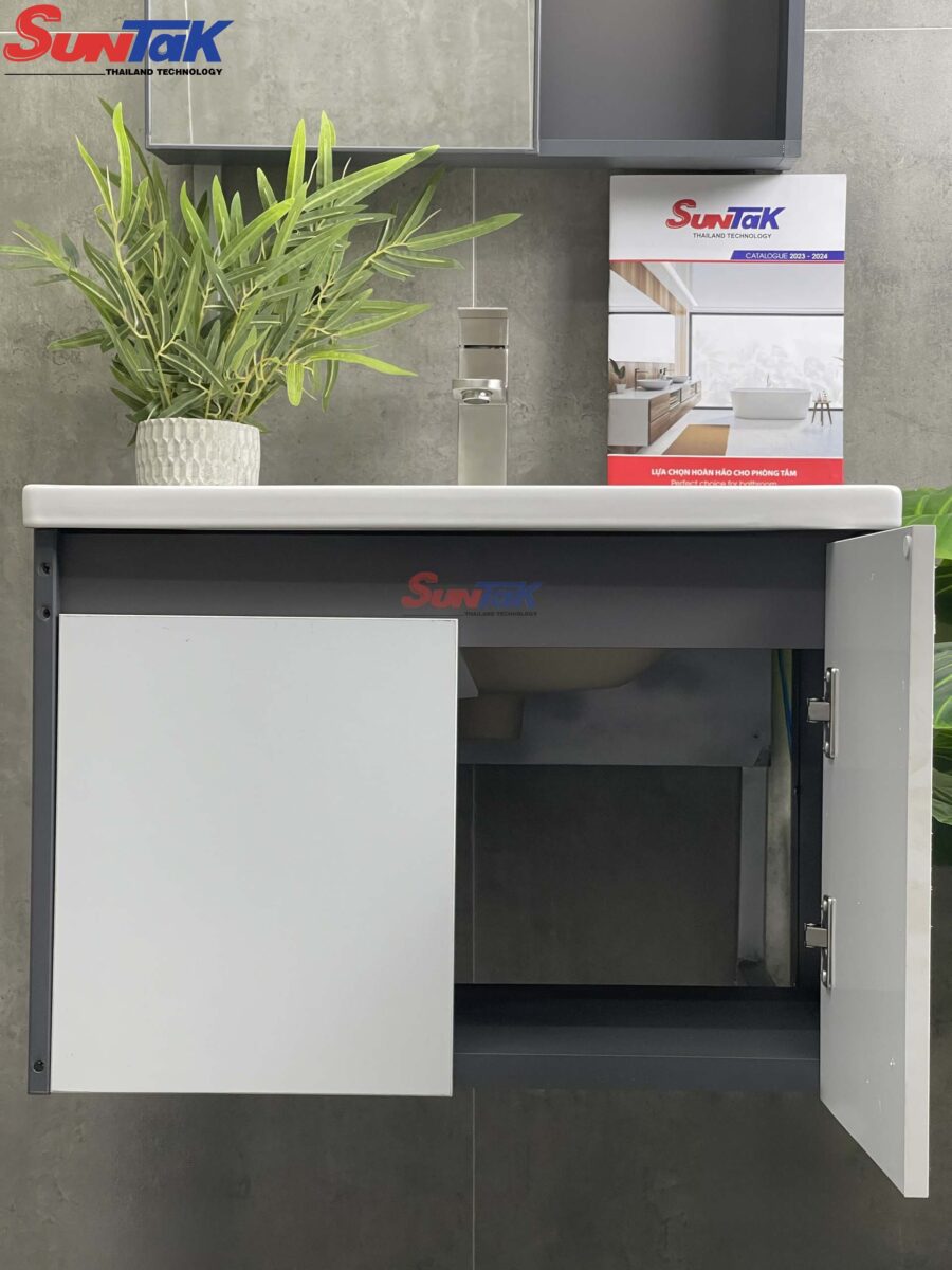 Tủ Lavabo Nhà Tắm Nhôm Aluminium Cao Cấp