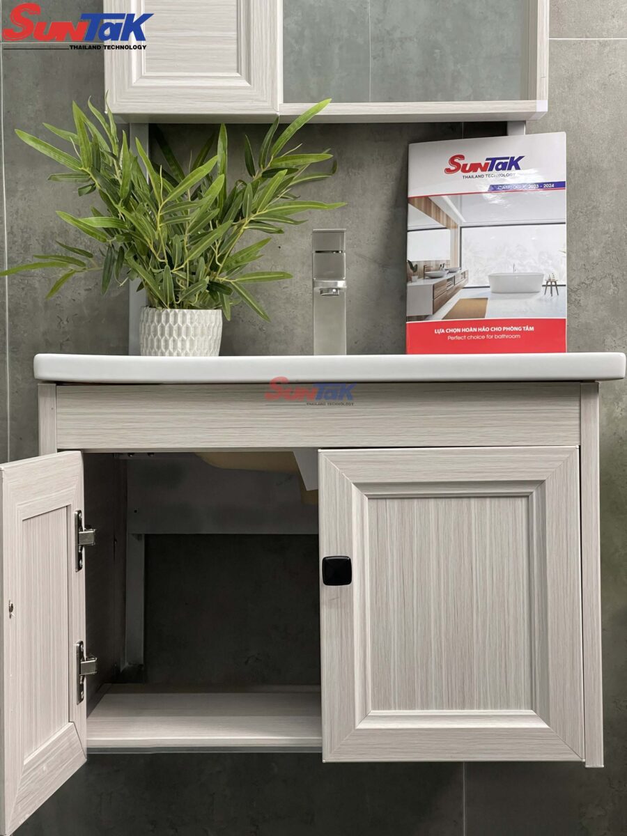 Tủ Lavabo Nhôm Nhà Tắm Hiện Đại
