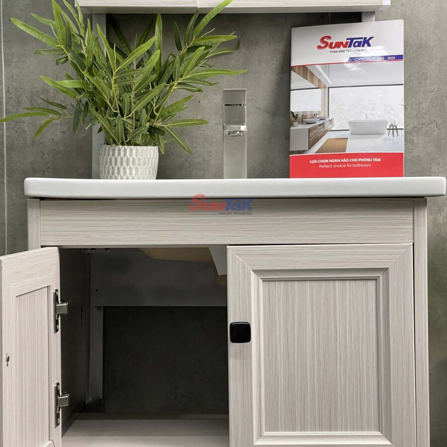 Tủ Lavabo Nhôm Nhà Tắm Hiện Đại