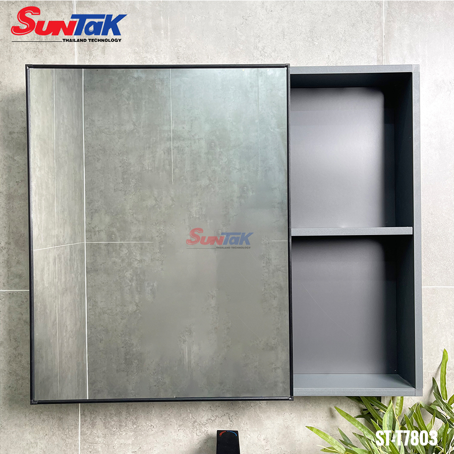 Tủ Lavabo Nhà Tắm Nhôm Cao Cấp 80cm