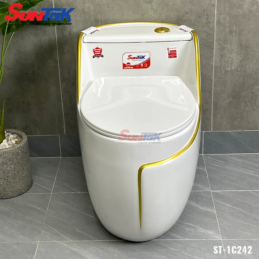 bồn cầu trứng