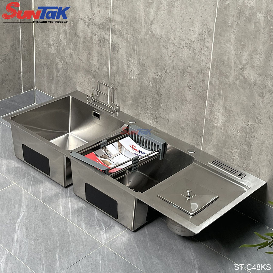 Chậu Rửa Chén 2 Hộc 1 Cánh