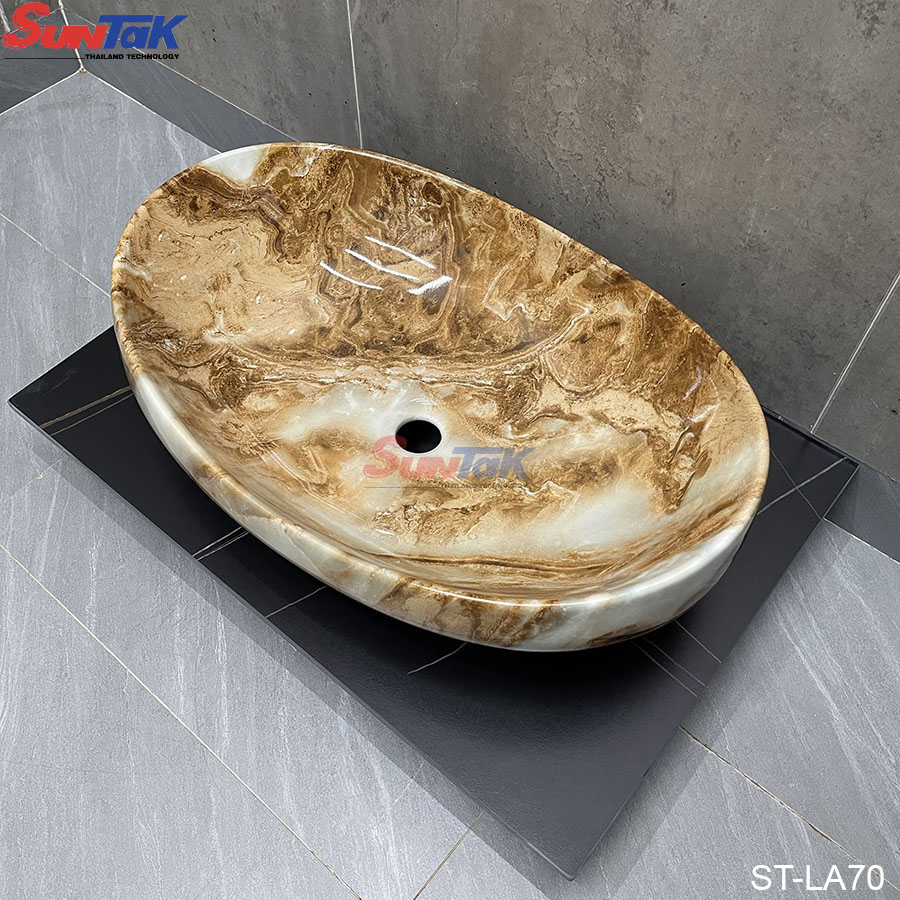 Lavabo Đặt Bàn Sứ Ceramic Cao Cấp