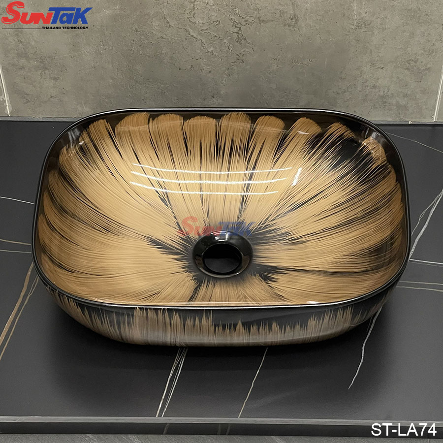 Lavabo Đặt Bàn Sứ Ceramic Hiện Đại